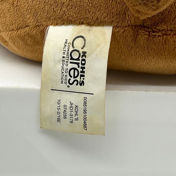 Kohls Cares Plush Brown Bear Salina Yoon Stuffed Animal - Picture 5 of 5